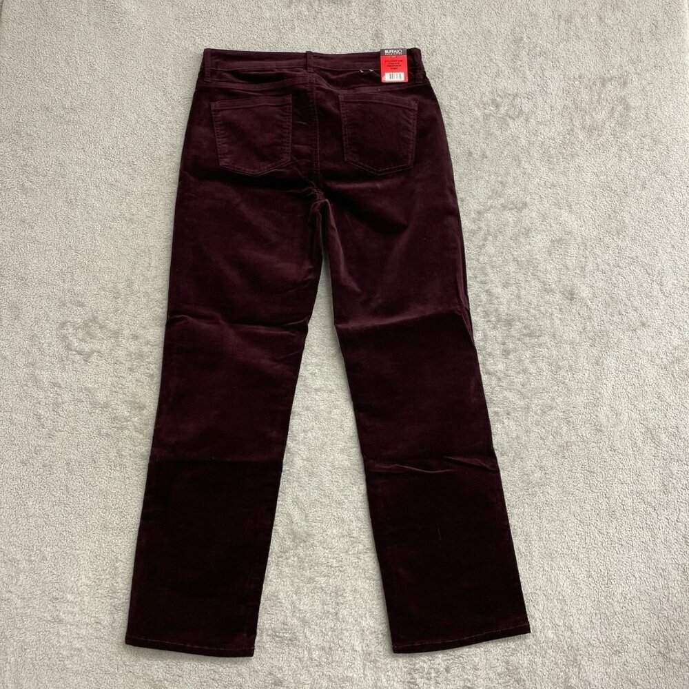 Buffalo Women's 8/29 David Bitton Straight Leg Stretch Corduroy Pants M0706 - Picture 9 of 11